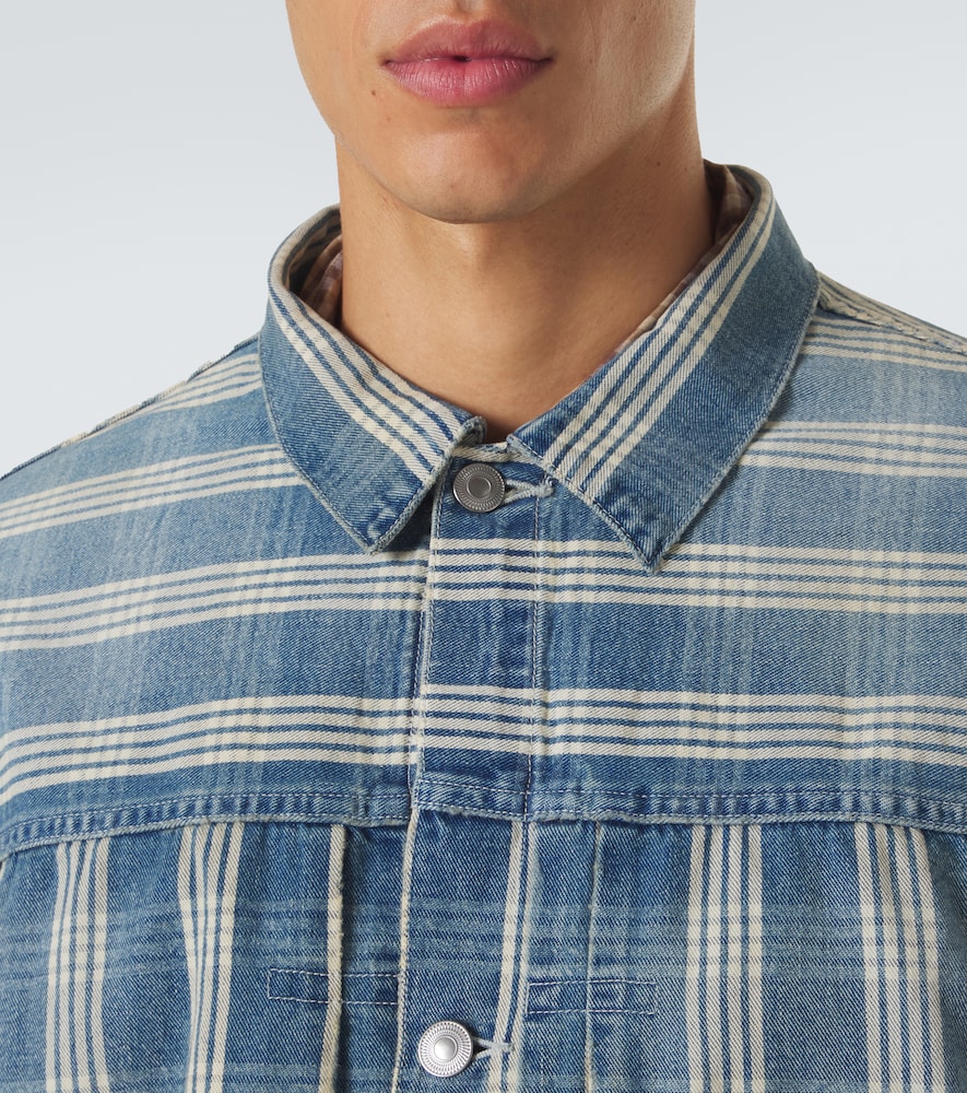  A.presse A.presse No.213 Checked Denim Jacket 