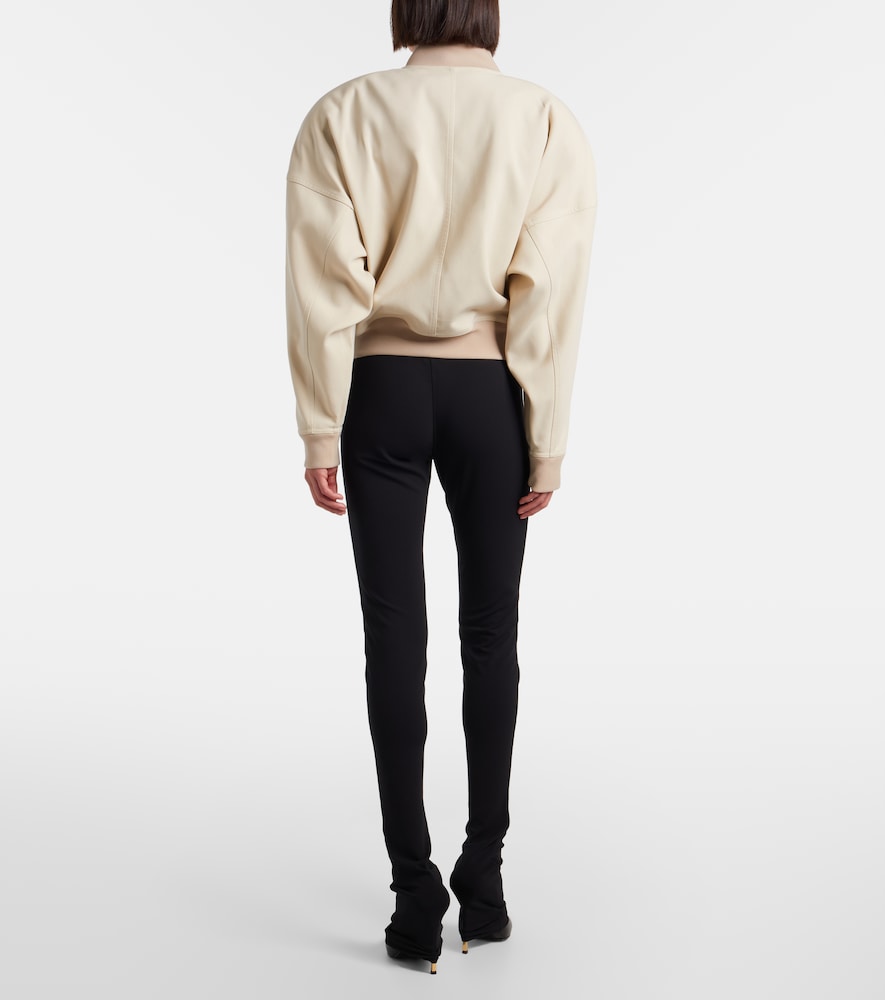 Crêpe Jersey Slim Pants