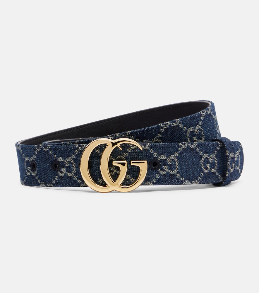 Gürtel GG Marmont aus Denim