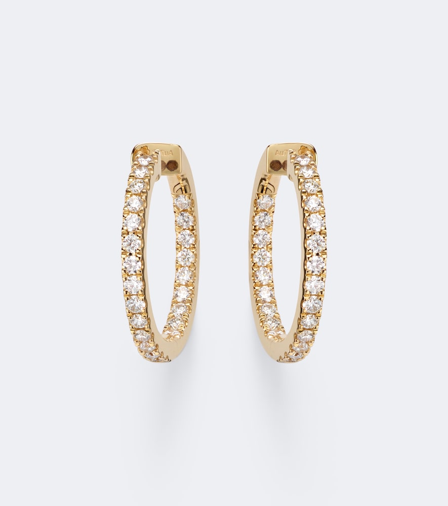 Ohrringe Classics aus 18kt Gelbgold mit Diamanten