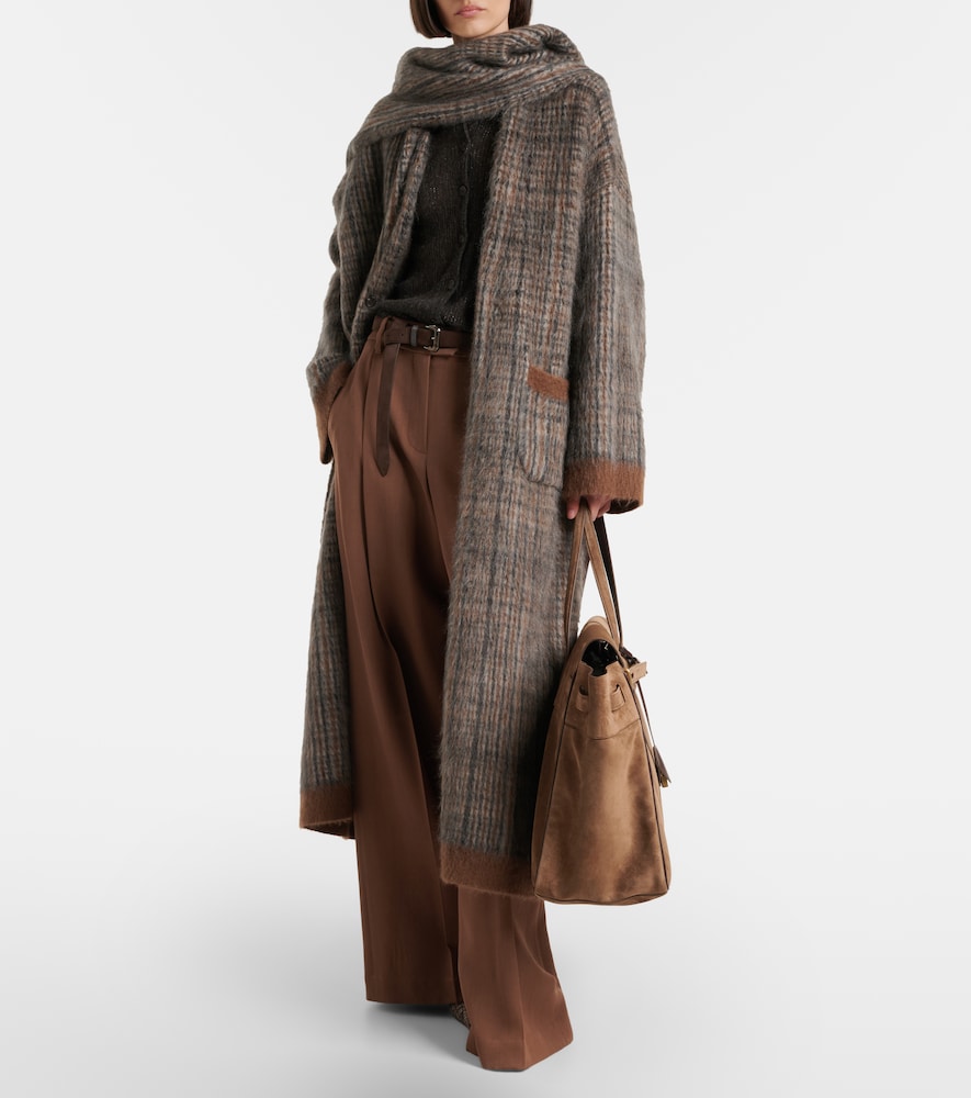 Brunello Cucinelli Large suede tote bag | Thumbnail 4 Brunello Cucinelli Large suede tote bag | Thumbnail 4