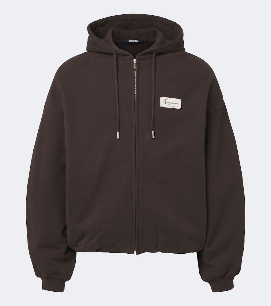 JACQUEMUS Jacquemus Corso oversized cotton fleece hoodie