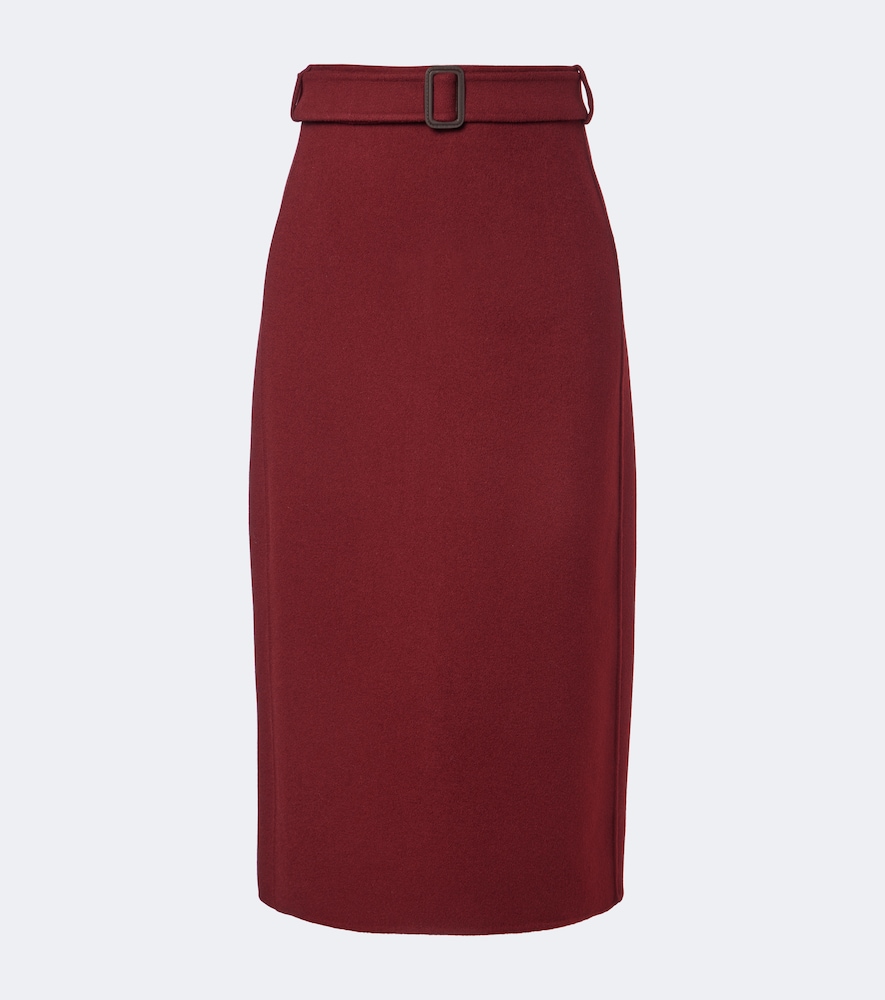 S Max Mara Jupe crayon en laine vierge 365$