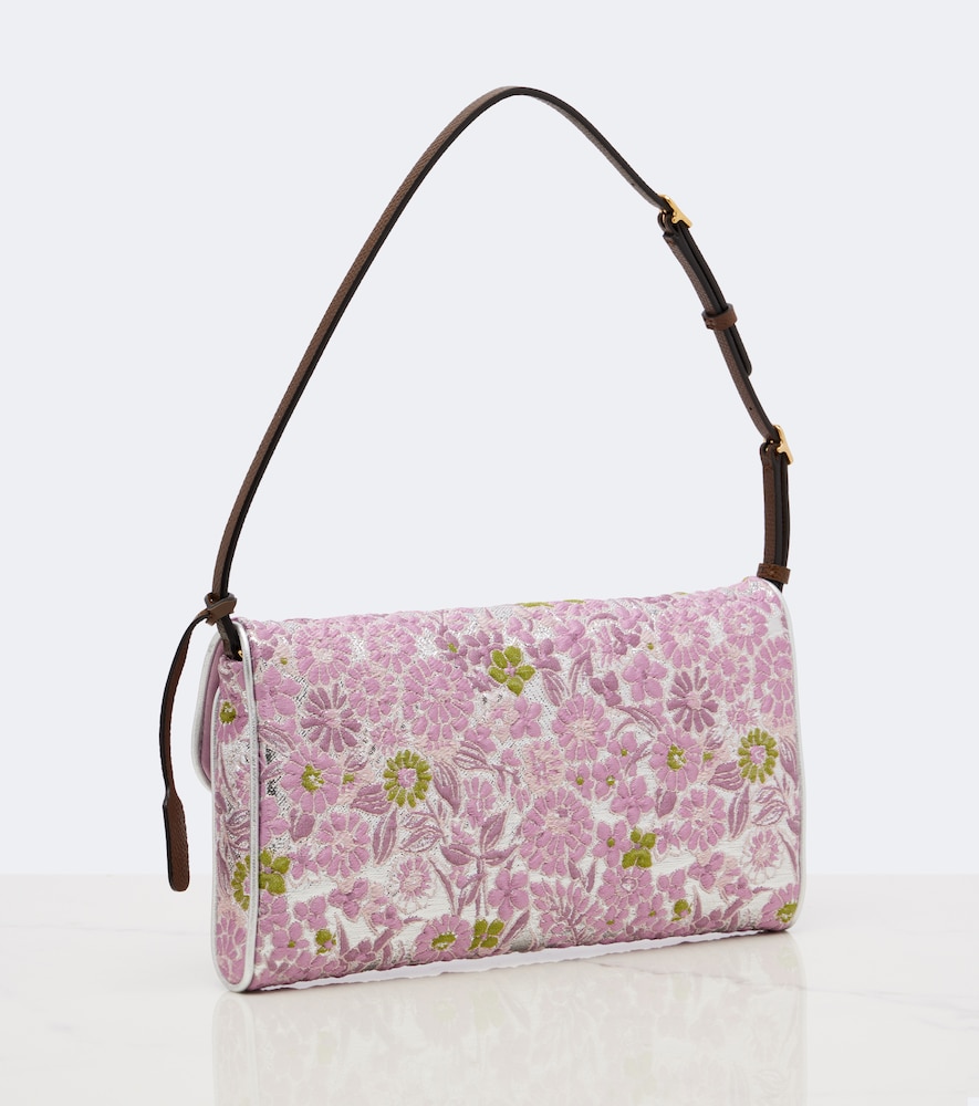 Garavani Devain Small Floral Shoulder Bag
