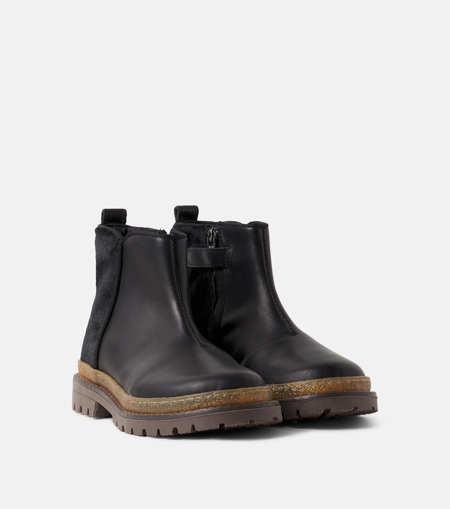 Pom D'api Wall Leather Boots In Black