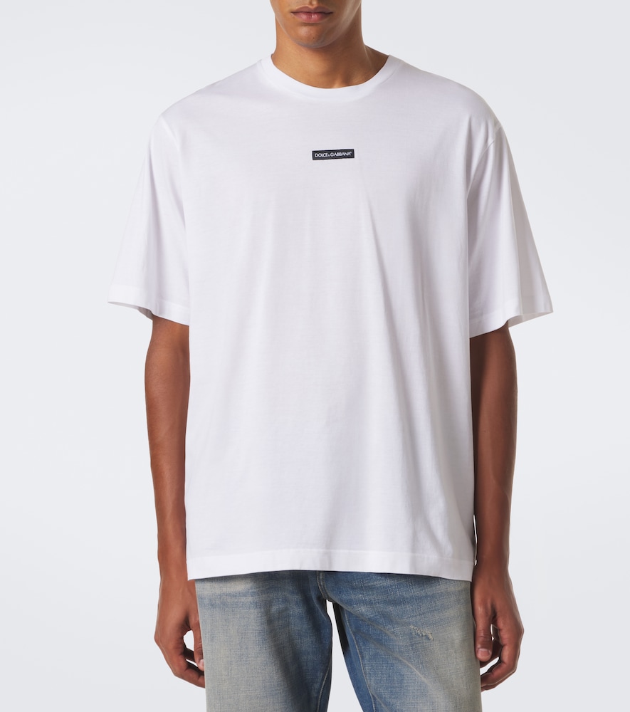 Dolce&Gabbana Logo Cotton Jersey T-Shirt