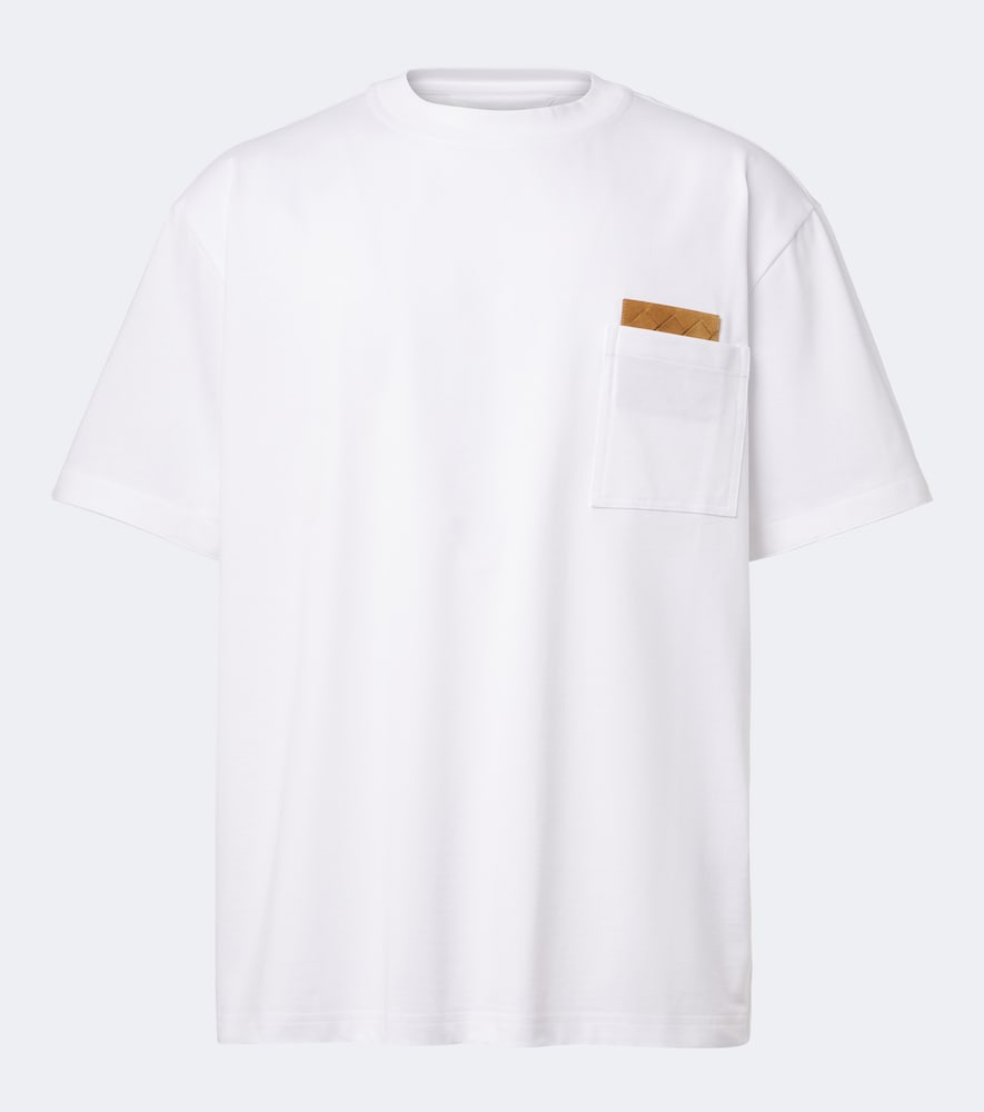 T-Shirt Intrecciato aus Baumwoll-Jersey