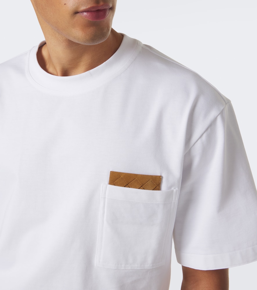 Intrecciato Cotton Jersey T-Shirt