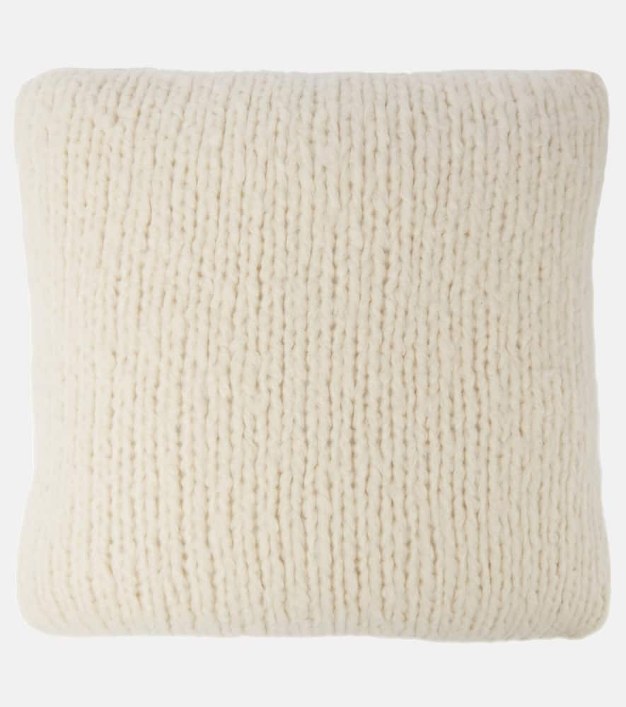 Thelma wool and cashmere cushion