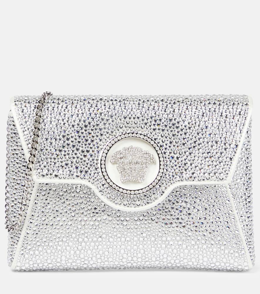 La Medusa embellished clutch
