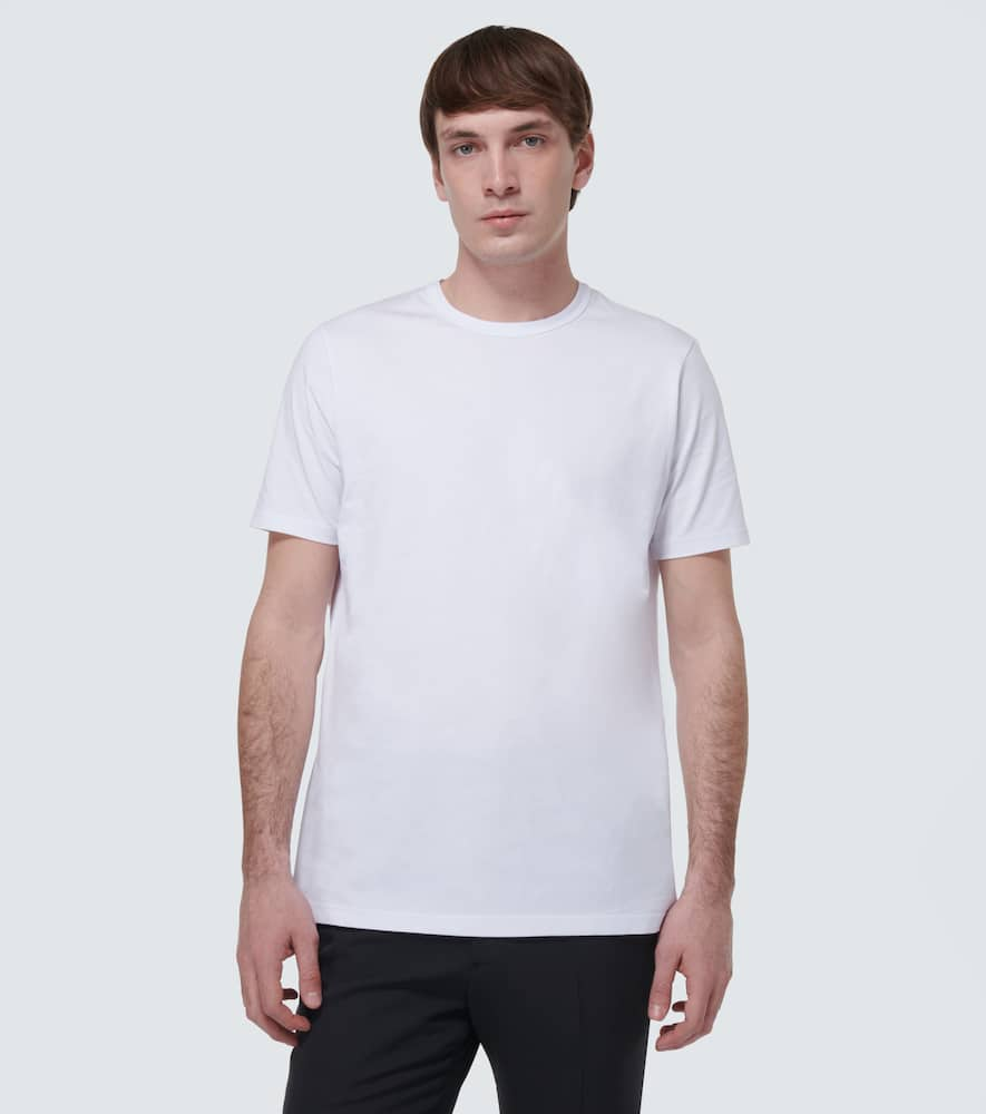 Shop Gabriela Hearst Bandeira Cotton T-shirt In White