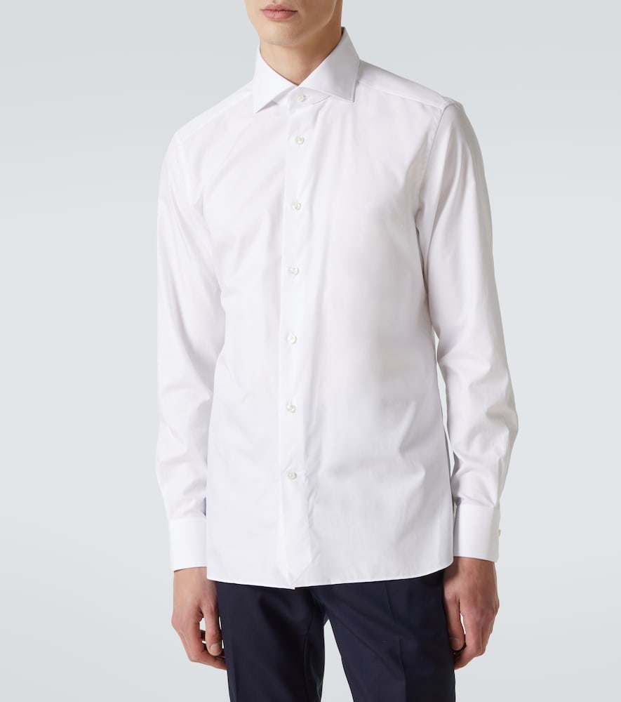  Zegna Zegna Cotton Poplin Shirt 