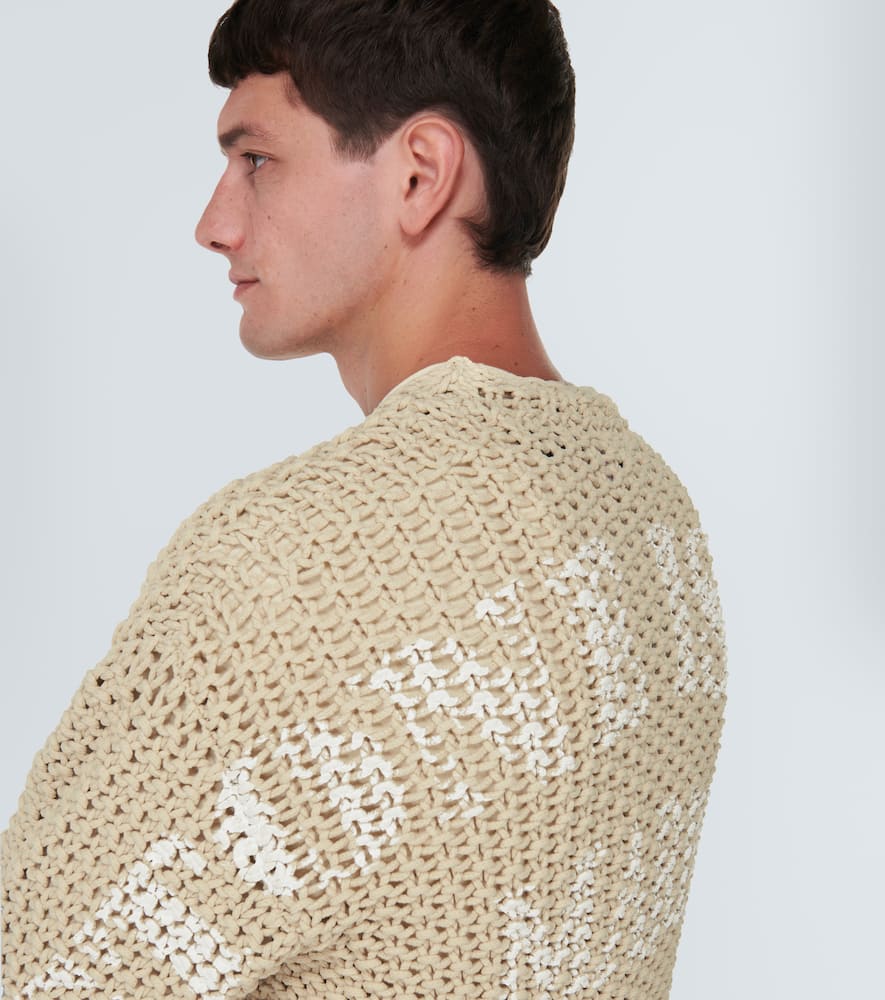 Stone Island Neutral Logo-print Sweater In Beige