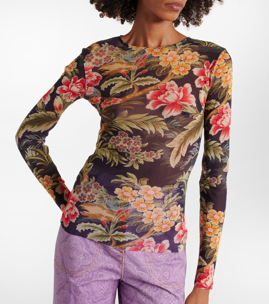  Etro Etro Floral Top 