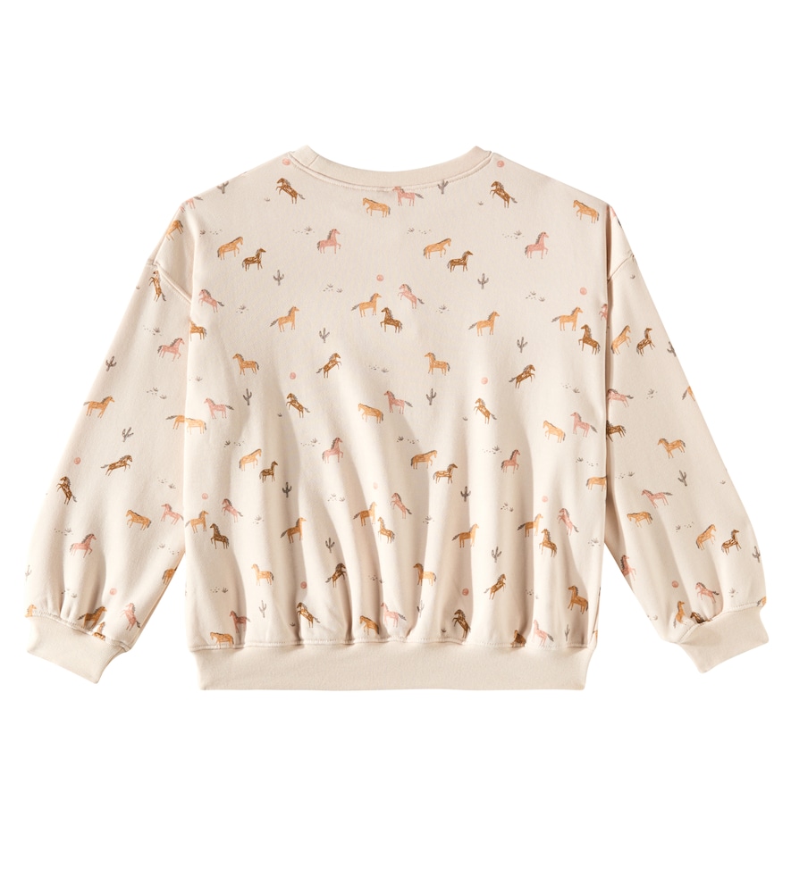  Rylee + Cru Rylee + Cru Bedrucktes Sweatshirt Aus Jersey 