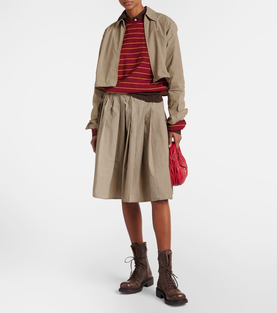 Miu Miu Red Miu Wander Bag In Red