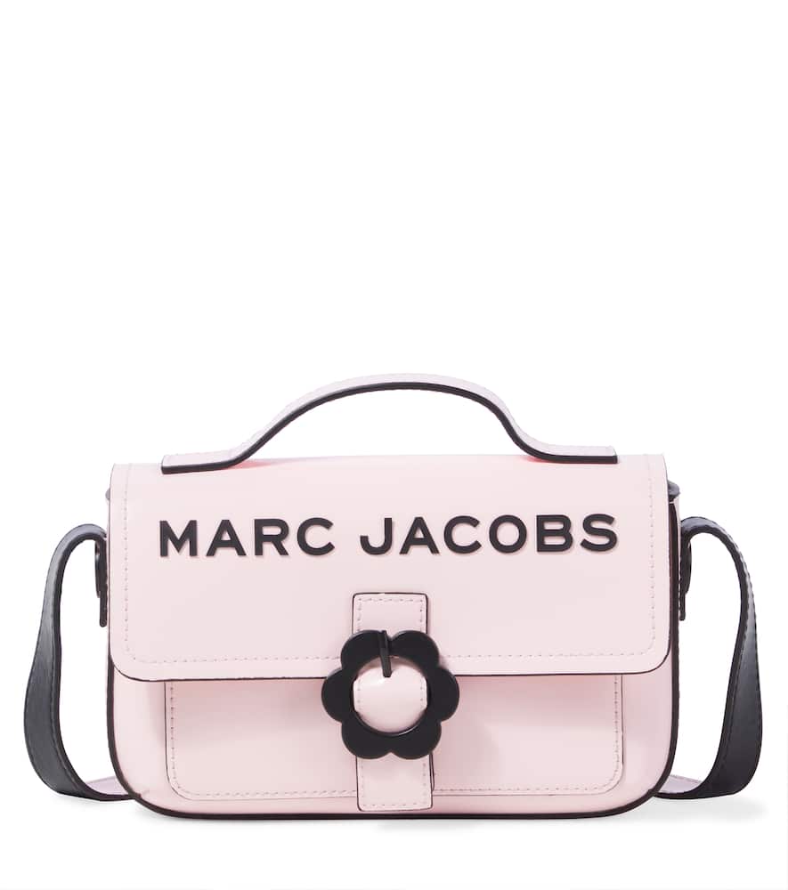 Marc Jacobs Kids Logo faux leather shoulder bag