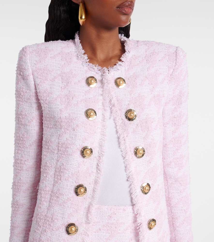  Balmain Balmain Jacke Spencer Aus Tweed 