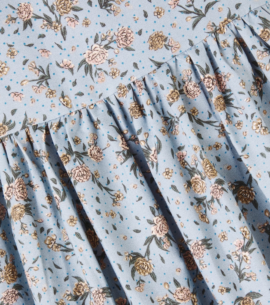  Wheat Wheat Elma Floral Cotton Dress 