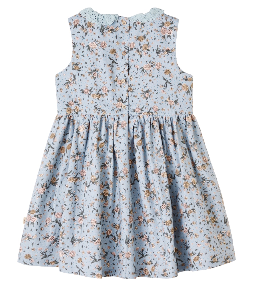  Wheat Wheat Elma Floral Cotton Dress 