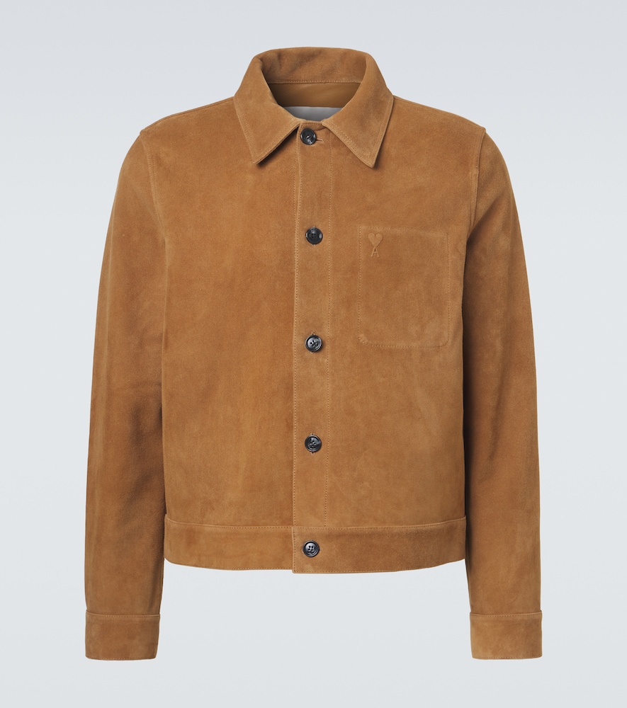 Ami Paris Suede blouson jacket
