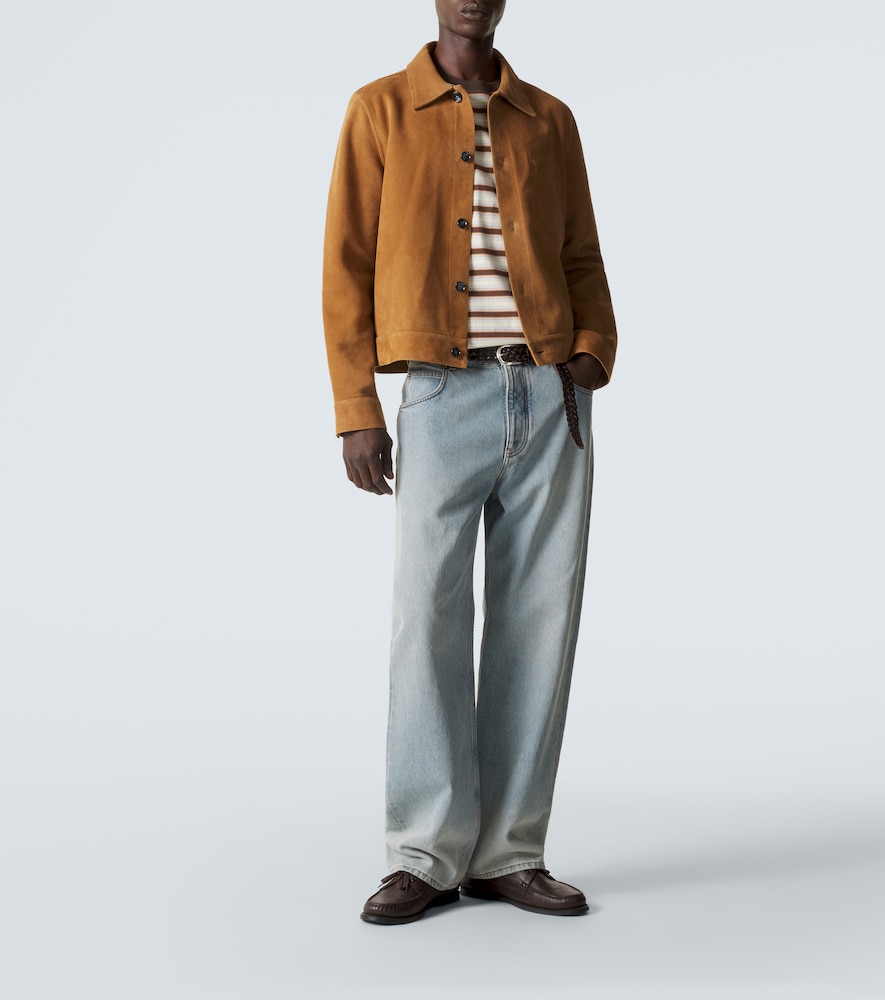  Ami Paris Ami Paris Suede Blouson Jacket 