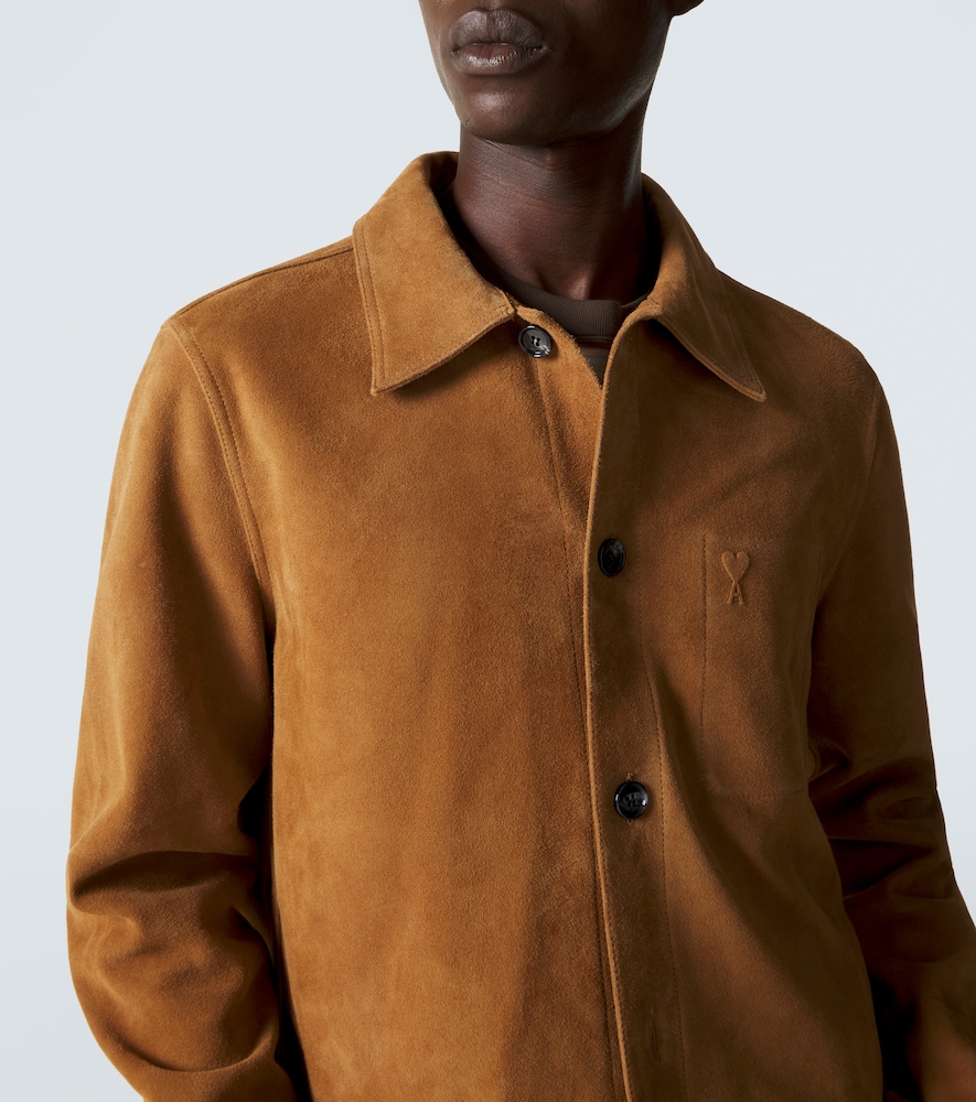  Ami Paris Ami Paris Suede Blouson Jacket 