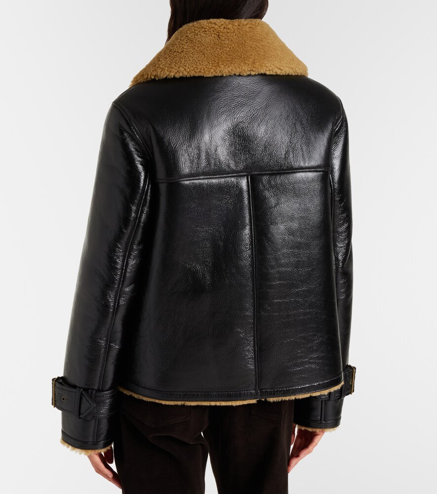 Danika Shearling-Lined Jacket