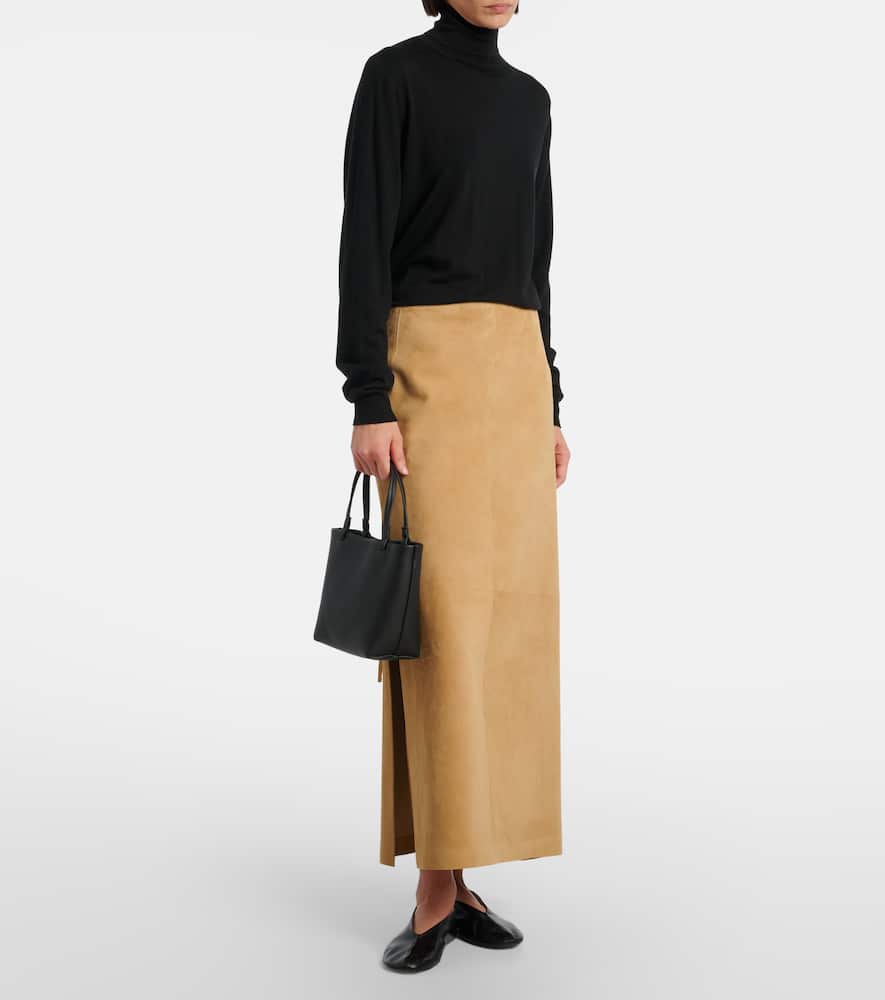 PARK S号皮革托特包