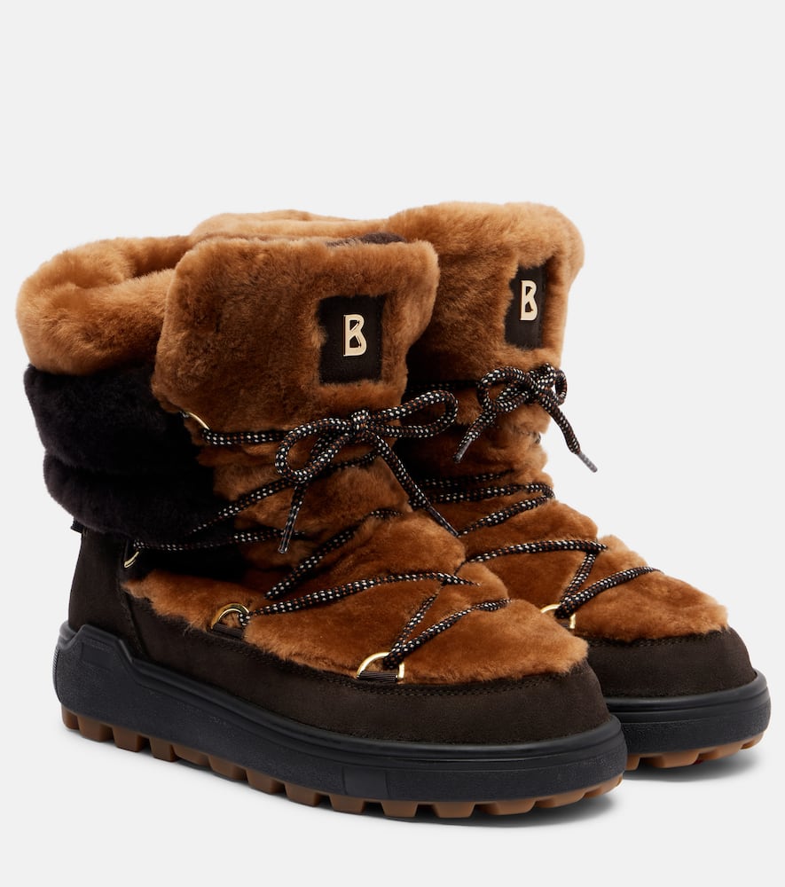 Bogner Chamonix 10 Suede Ankle Boots In Brown
