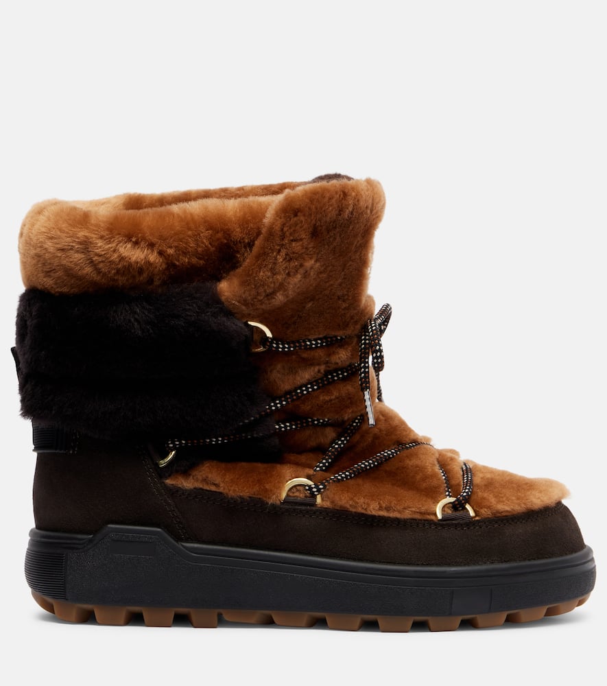 Bogner Chamonix 10 Suede Ankle Boots In Brown