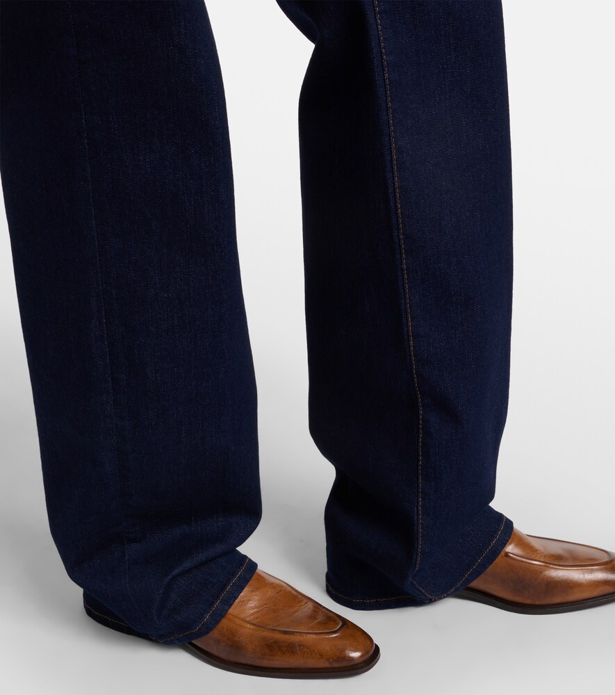  Frame Frame Jeans Rectos De Tiro Alto 