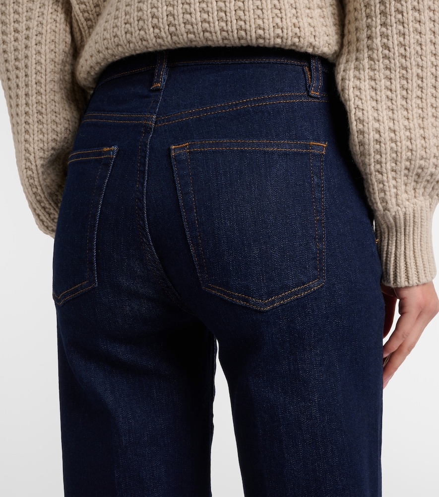  Frame Frame Jeans Rectos De Tiro Alto 