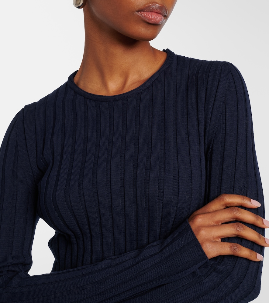  Stella Mccartney Stella Mccartney Ribbed-knit Cotton Sweater 