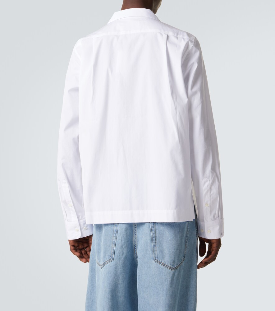  Dries Van Noten Dries Van Noten Hemd Aus Baumwollpopeline 