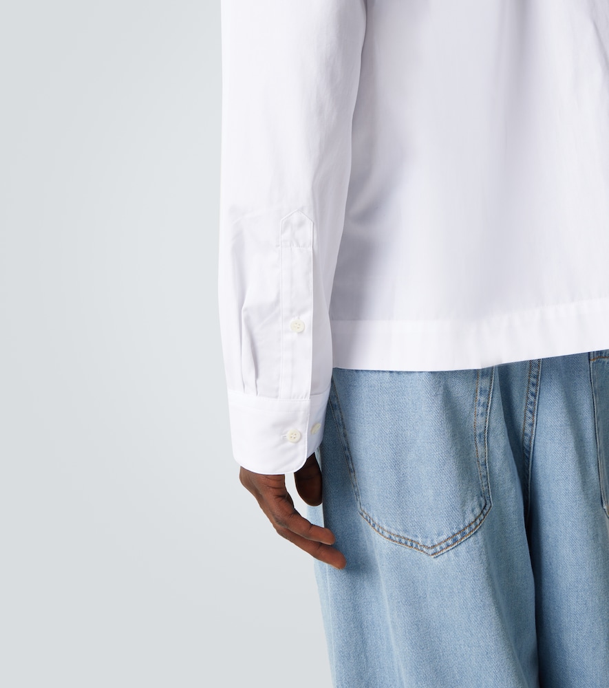  Dries Van Noten Dries Van Noten Hemd Aus Baumwollpopeline 
