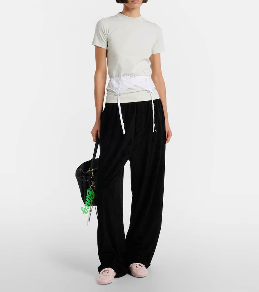 Balenciaga City Leather Sneakers In Pink