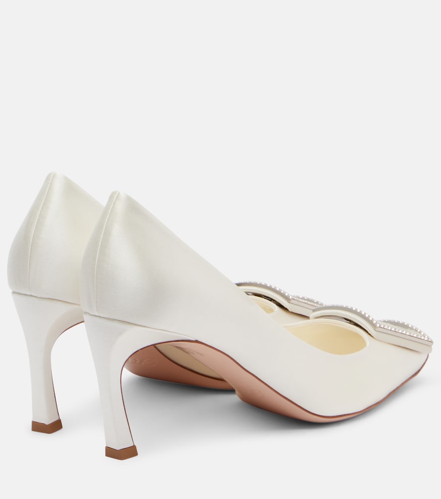  Roger Vivier Roger Vivier Pumps Trompette 70 Aus Satin 