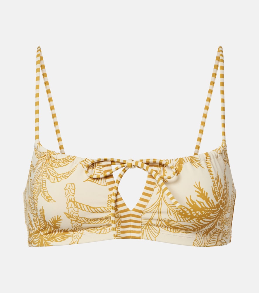 Eres Reve printed bikini top