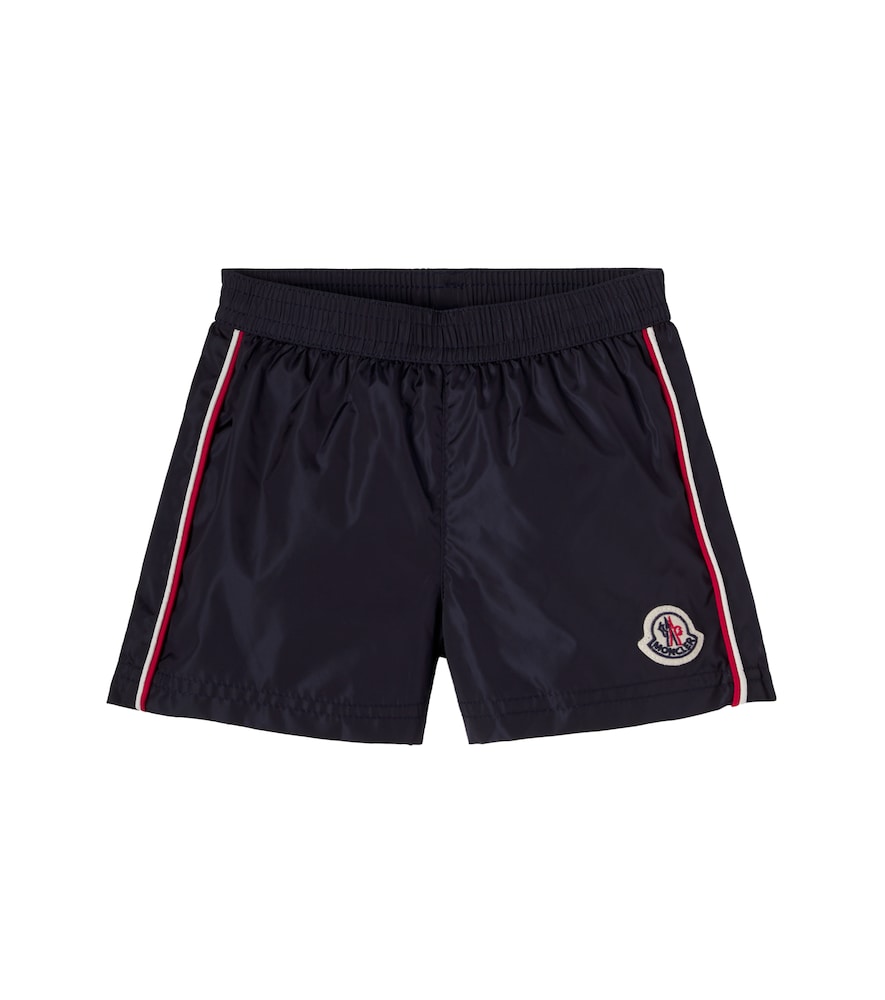 Moncler Enfant Baby logo swim trunks