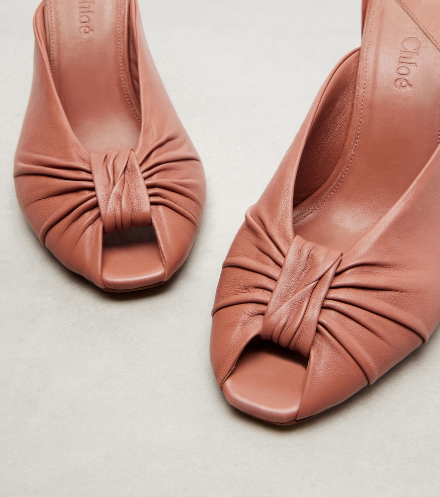  Chloe Chloe Suzie Leather Mules 