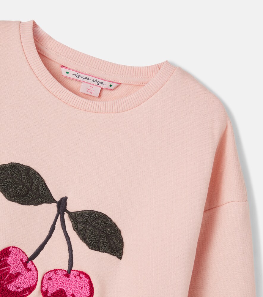  Konges Slojd Konges Sløjd Besticktes Sweatshirt Lou Aus Jersey 
