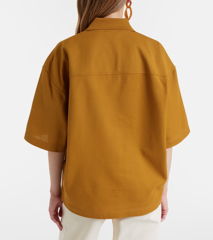  Saint Laurent Saint Laurent Polo Cassandre De Algodón 