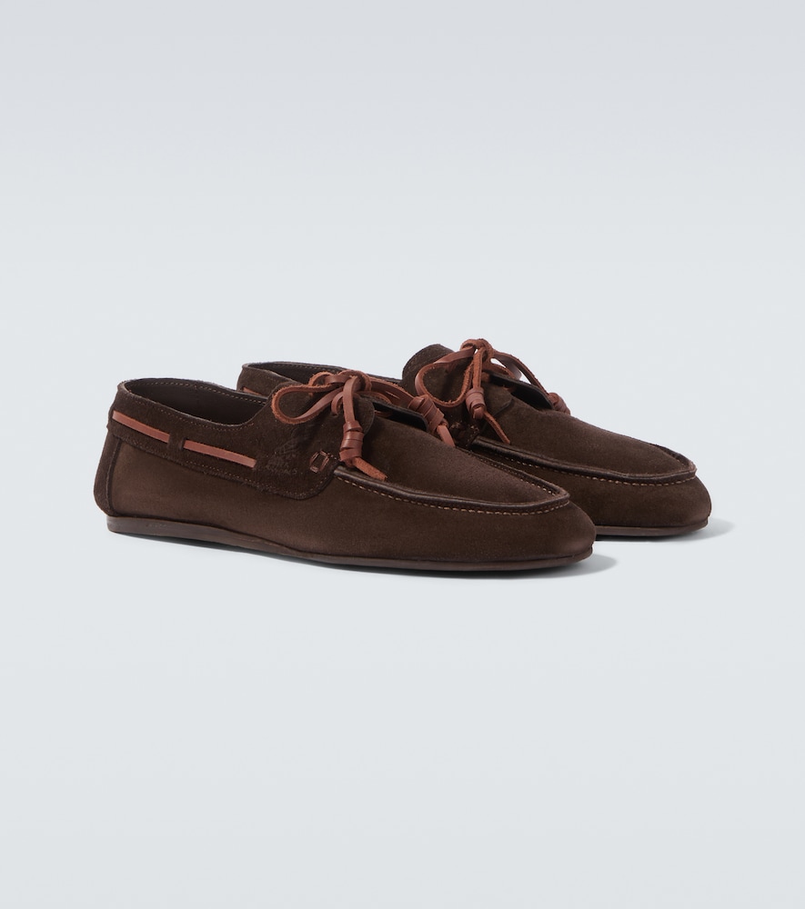 Ancient Greek Sandals Mocassini Pliario in suede
