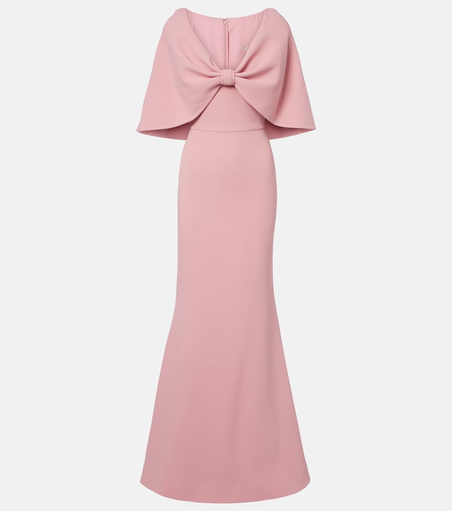 Elie Saab Caped cady gown