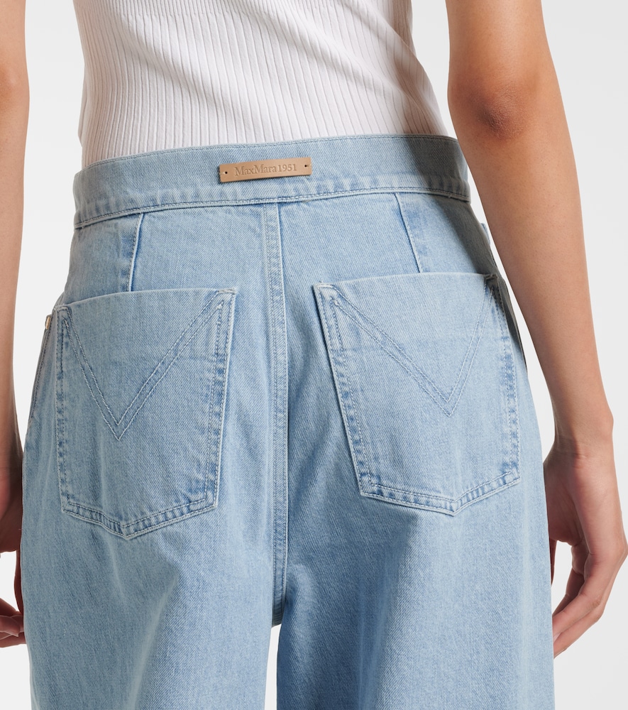  Max Mara Max Mara High-rise Wide-leg Jeans 