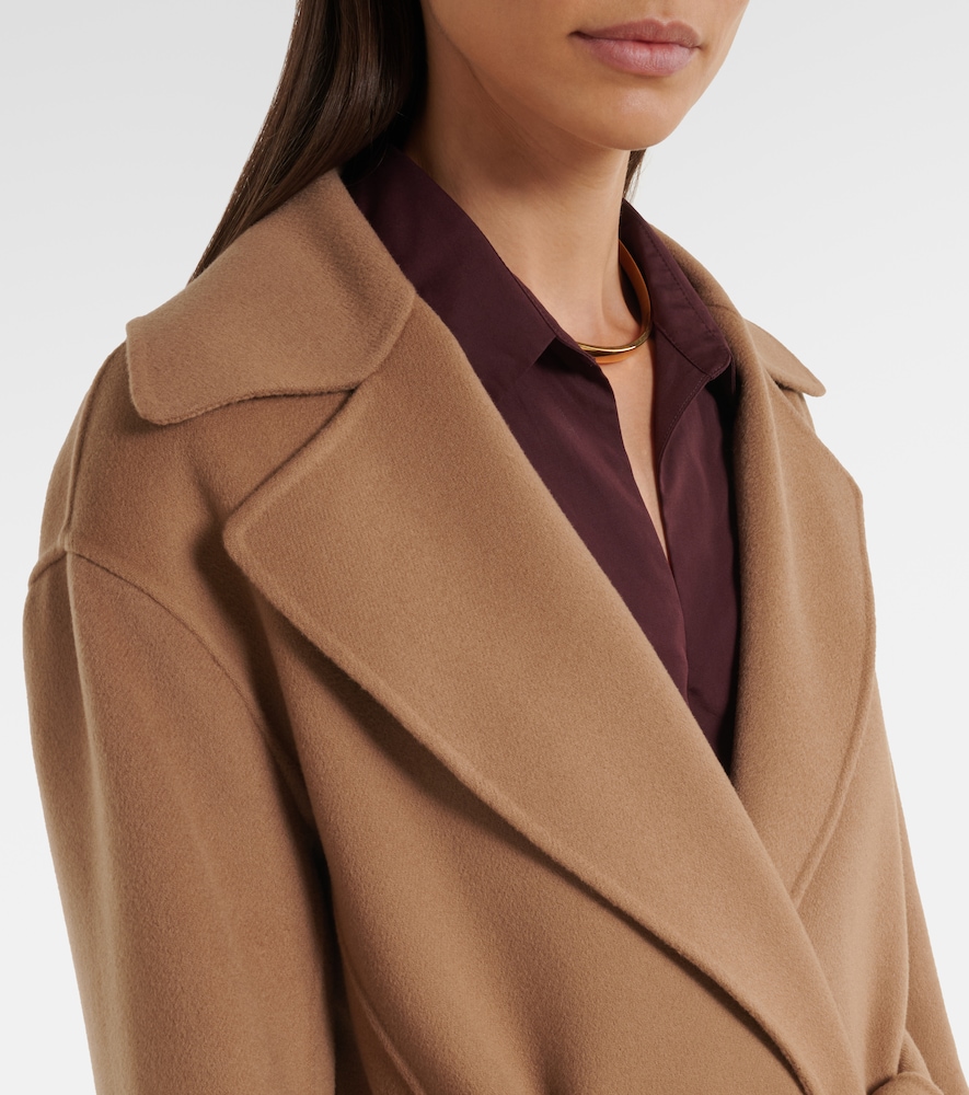 's Max Mara 's Max Mara Virgin Wool Wrap Coat 