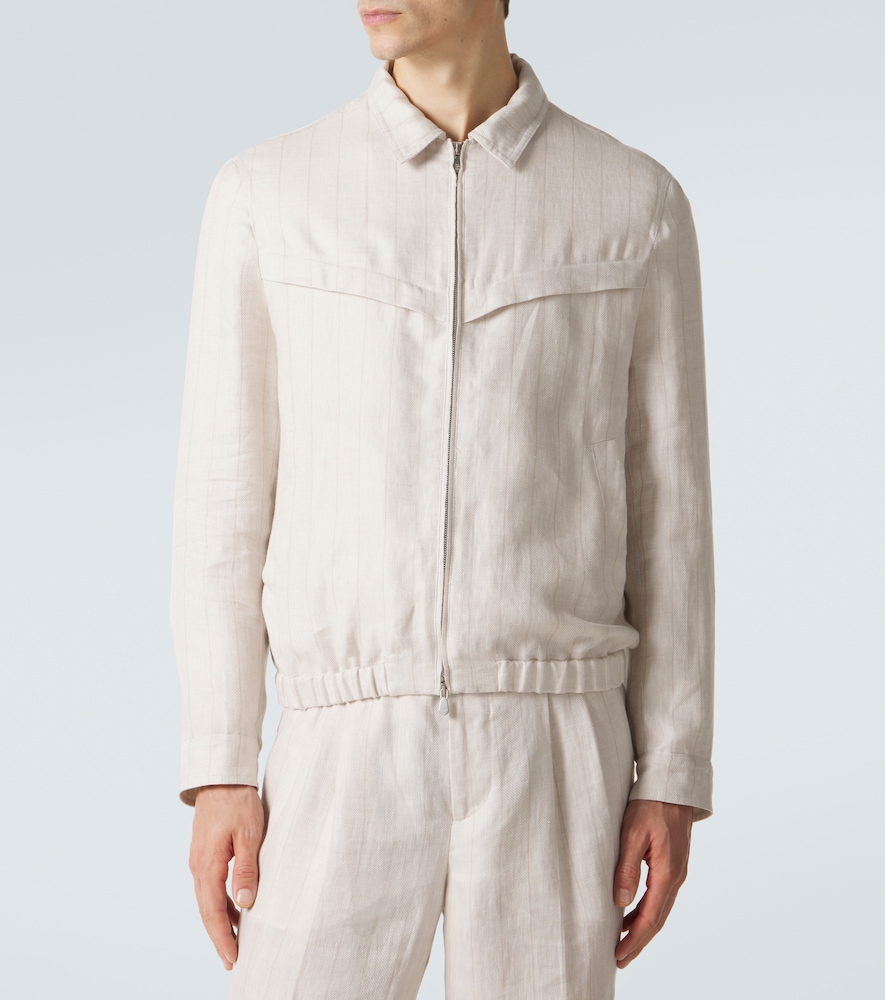  Brunello Cucinelli Brunello Cucinelli Blouson Aus Leinen 