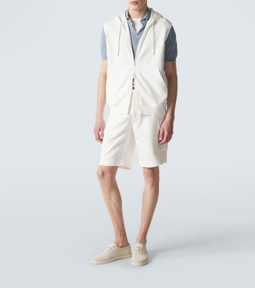  Brunello Cucinelli Brunello Cucinelli Kapuzenjacke Aus Jersey 