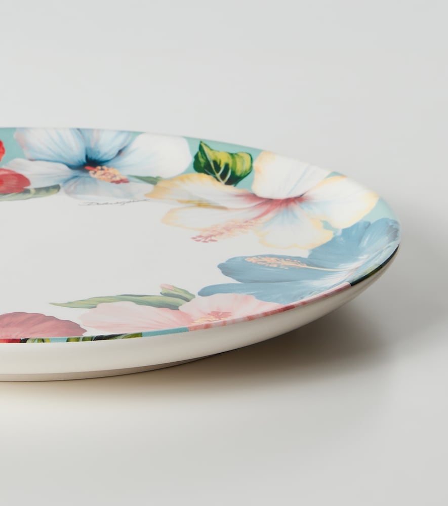  Dolce&gabbana Casa Dolce&gabbana Casa Floral Ceramic Dinner Plate 
